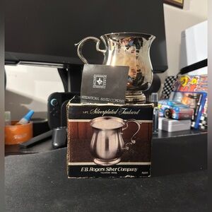 Vintage F.B. Rogers Silver Company - Silver Plated Tankard With Original Box!!!